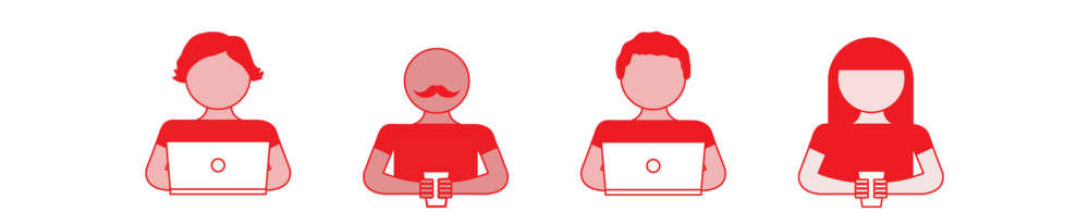 4+people+Alternating+Computer+and+Texting